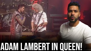 First time hearing Adam Lambert perform with Queen - Fat Bottomed Girls Dallas Live