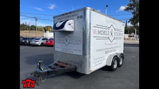 2016 12ft Mobile Refrigerator Trailer