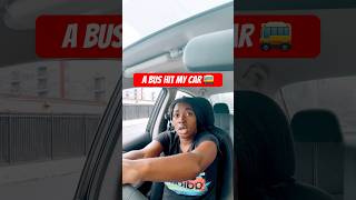 A BUS hit my car 😤🚌 #shorts #viral #trending #subscribe