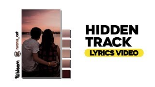 Hidden track