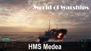 HMS Medea - Medea class of destroyers - World of Warships  #shortvideo #shorts #worldofwarships