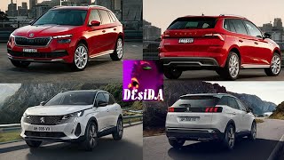 2021 Peugeot 3008  vs 2021 Skoda Kamiq (technical comparison) #SkodaKamiq   #Peugeot3008