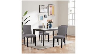 Kitchen Chairs Set of 4 for Home Kitchen Living Room