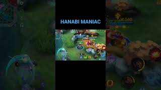 #mlbb #mobilelegends #highlights #mobilelegendsbengbeng #HANABI GAMEPLAY #MANIAC