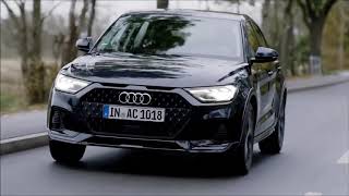 2020 Audi A1 citycarver firmament blue driving scenes and exterior interior