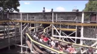 Carowinds Thunder road on the news