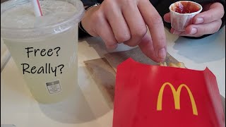 Getting McDonald's for FREE!!