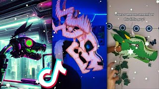 😱THE AMAZING Paper Dragon 🔥Dragon Puppet TikTok Compilation #181