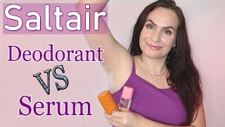 Do Natural Deodorants Work? NEW Saltair AHA Serum Roll-On vs Skincare Deodorant | Full Review