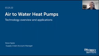 Air to Water Heat Pump Training