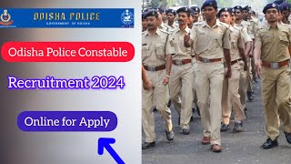 10th pass New Job ଆସିଗଲା Odisha police constable recruitment 2024