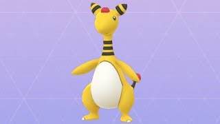 Pokemon Go Mareep to Flaffy to Ampharos Evolution Showcase Pokédex 179, 180, and 181