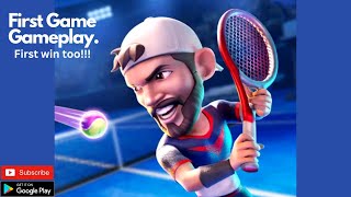 Mini Tennis: Perfect Smash - (Android, iOS) My First Game and Win #androidgames