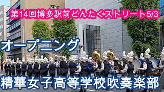 第14回博多どんたく駅前ストリート　オープニング5/3　 HAKATA Dontaku2024/5/3