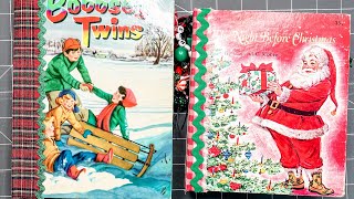 Christmas vintage junk journal flip through #5