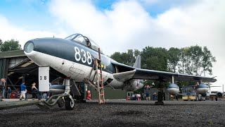 Hawker Hunter GA.11 WT806 Engine Run - Bruntingthorpe