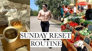 MY SUNDAY RESET ROUTINE | Farmers Market, Studying & Planning, Relaxing