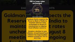 RBI to keep rates unchanged!