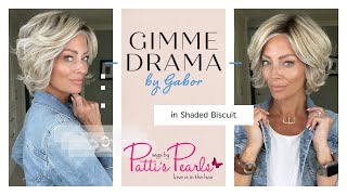 GIMME DRAMA by GABOR in Shaded Biscuit - Wig Review for WigsByPattisPearls.com