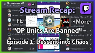 Descent into Chaos - The UU Run, Part 1