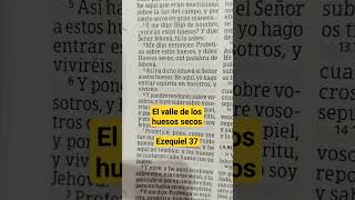 #Ezequiel #El valle de los huesos secos #biblia #lecturasbiblicas