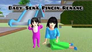 Baby Sena Pingin Renang | Drama Sakura School Simulator