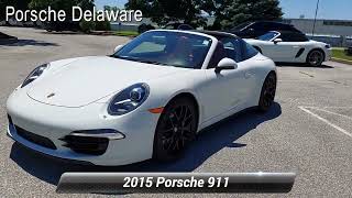 Certified 2015 Porsche 911 4S, Newark, DE R2056