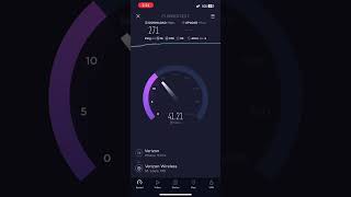 Verizon 5G UWB Memorial Hospital Belleville, IL Speed Test