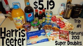 Harris Teeter Super Doubles February 2013 - Trip 1