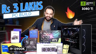 Rs 3 lakh High End Gaming & Editing PC Build In India 2023 | i9-13900K & Asus Rog Strix RTX 3080Ti