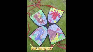 DIY coloring kite #new #toy