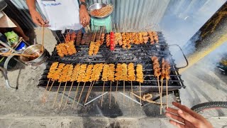 Filipino Street Food | Ihaw-Ihaw | BBQ | Isaw | Atay | Ulo ng Manok | Balunan