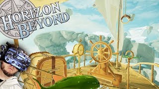 SURFING THROUGH THE CLOUDS FOR FREE! | Horizon Beyond Gameplay (HTC Vive)