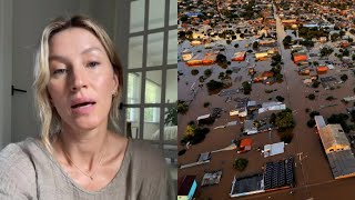 Gisele Bündchen pede doações para vítimas das enchentes no RS - STV NEWS 09 DE MAIO DE 2024