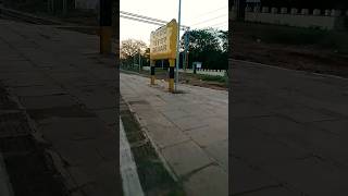 17009 BIDAR HYDERABAD INTERCITY EXPRESS train departure from BIDAR station platform no 2