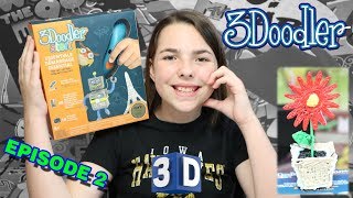 3DOODLER - Episode 2 using Start Pen to make Flower Pot How To