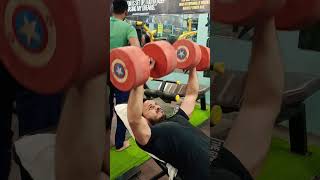 kis kis ko aata hee incline dumbbell exercises #viral #youtube #subscribetomychannel #gym #trending