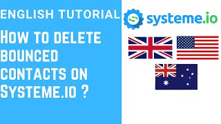 How to delete bounced contacts on Systeme.io ?