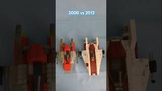 LEGO Star Wars Old vs New 2008 vs 2013 A-Wing Comparison! #legostarwars #lego #starwars #shorts