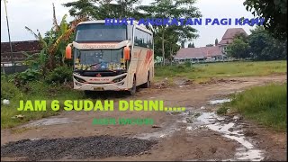 Bus Murni Jaya Jam 6 Pagi Sudah Terparkir Di Agen