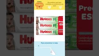 4B 037 – Lenços Umedecidos Huggies Max Clean - 288 lenços