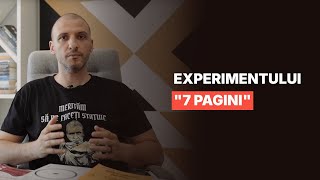 EXPERIMENTUL "7 PAGINI"