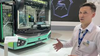 Электробус ГАЗ большого класса e City Max12 Комтранс 2021 Comtrans Time Machine