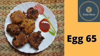 Egg 65 | Work From Home Snacks | Easy Party Sarter Recipe