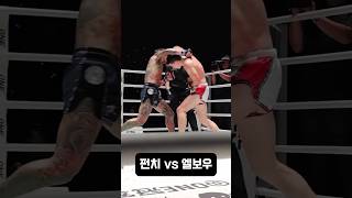 펀치 vs 엘보우 결과는? #shorts