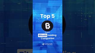 Unveiling the Top 5 Public #Bitcoin Holding Companies! Can you guess who's next? #BTC #Crypto