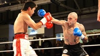 WBC Asia Boxing Council Light Heavyweight Fight.