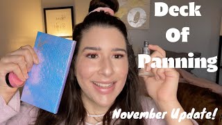 Deck Of Panning Project Pan |November Update! |Katiexobeauty