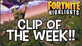 Fortnite : Crazy 6 Kill Clip of the Week!!