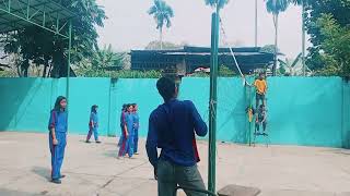 Volleyball at SMP SMA Delitua school